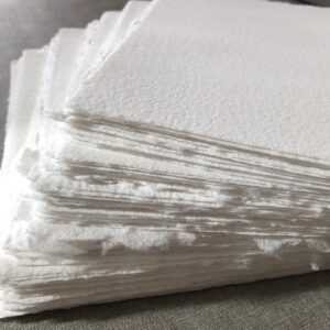 Papier coton/lin